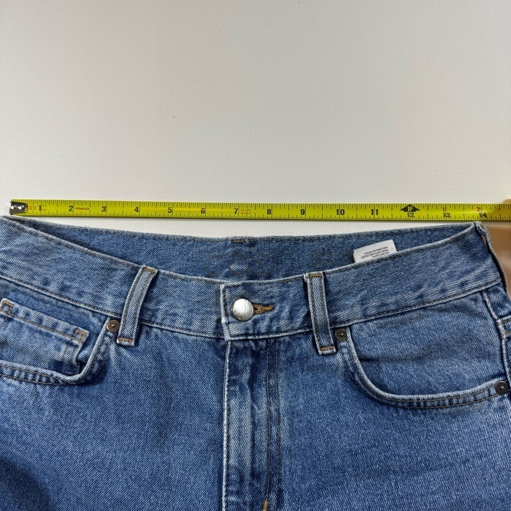 COS Slim Fit Low Rise Cropped Jeans‎ Women's Size 26 Blue Cotton Denim - Picture 11 of 11